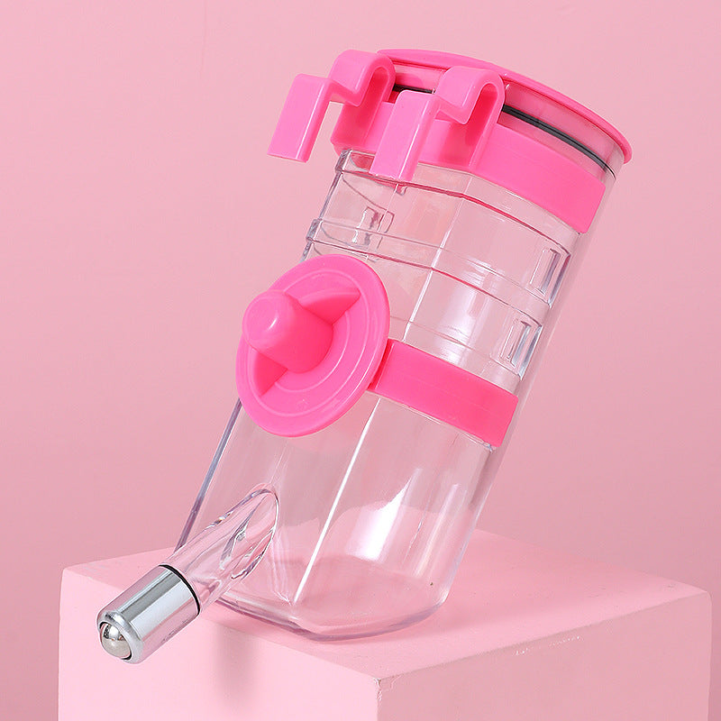 KFX-6293949 Dripless Dog Water Bottle Dispenser for Kennels and Crates, Automatic Pet Hydration Solution