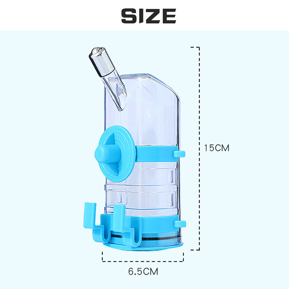 KFX-6293949 Dripless Dog Water Bottle Dispenser for Kennels and Crates, Automatic Pet Hydration Solution
