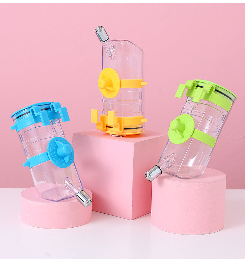 KFX-6293949 Dripless Dog Water Bottle Dispenser for Kennels and Crates, Automatic Pet Hydration Solution