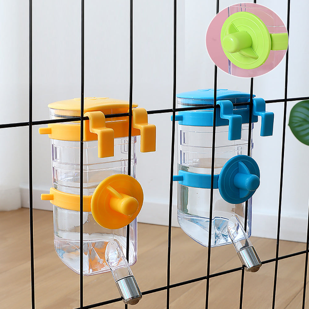 KFX-6293949 Dripless Dog Water Bottle Dispenser for Kennels and Crates, Automatic Pet Hydration Solution