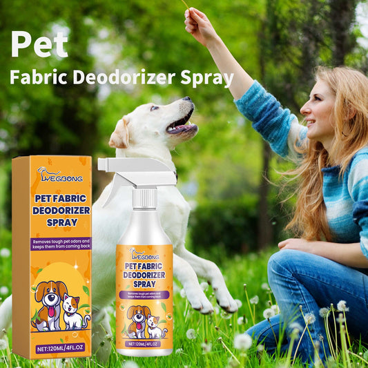 KFX-6294333 Pet Deodorant Spray - Fresh Air Formula with Lasting Fragrance, 120ml