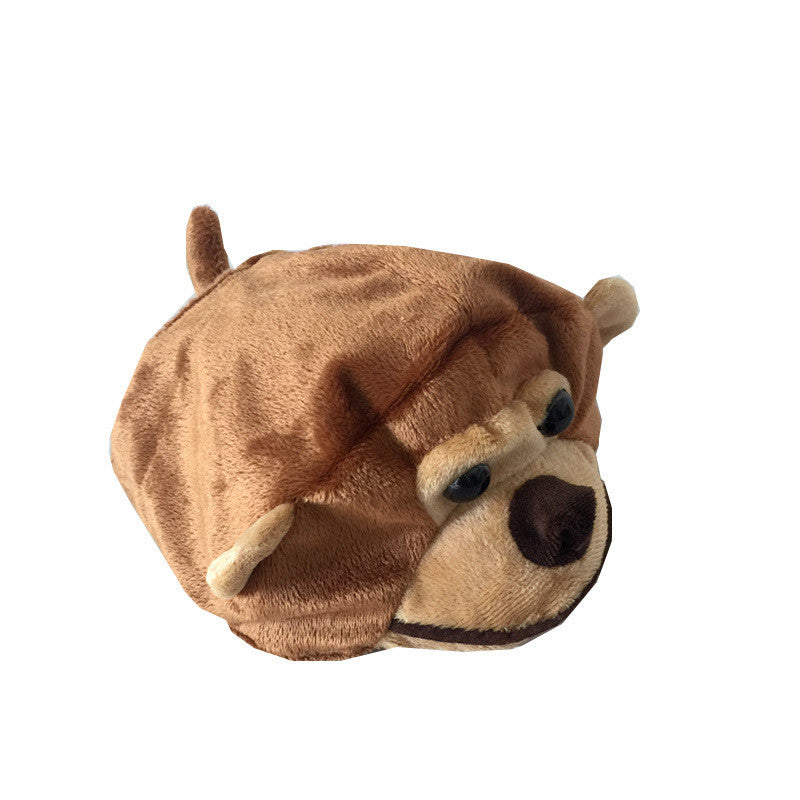 KFX-6294845 Cartoon Monkey Design Dog and Cat Hat for Festive Wear