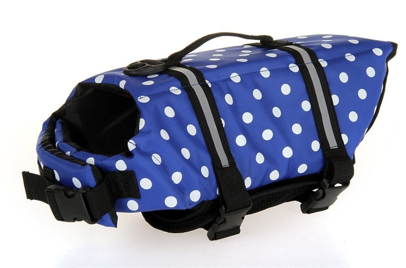 KFX-6296637 Cute Dog Life Jacket - Safe Swimwear for Medium to Large Dogs, Various Sizes Available