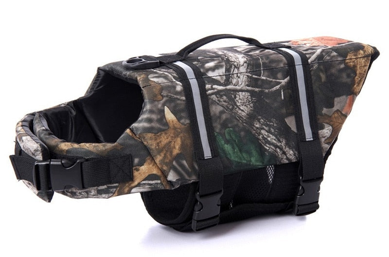 KFX-6296637 Cute Dog Life Jacket - Safe Swimwear for Medium to Large Dogs, Various Sizes Available