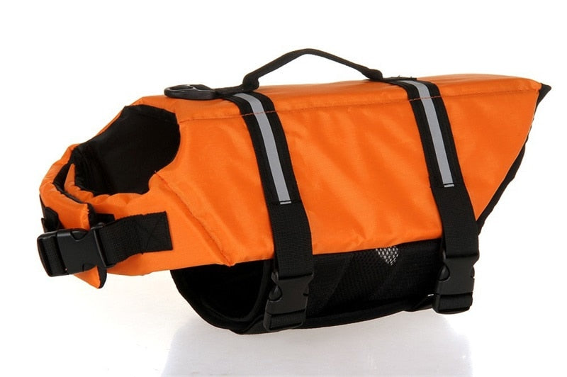 KFX-6296637 Cute Dog Life Jacket - Safe Swimwear for Medium to Large Dogs, Various Sizes Available