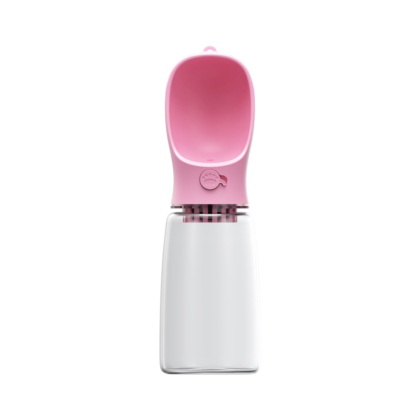 KFX-6298301 Portable Pet Water Cup, Travel-Friendly Design with ABS and PET Materials