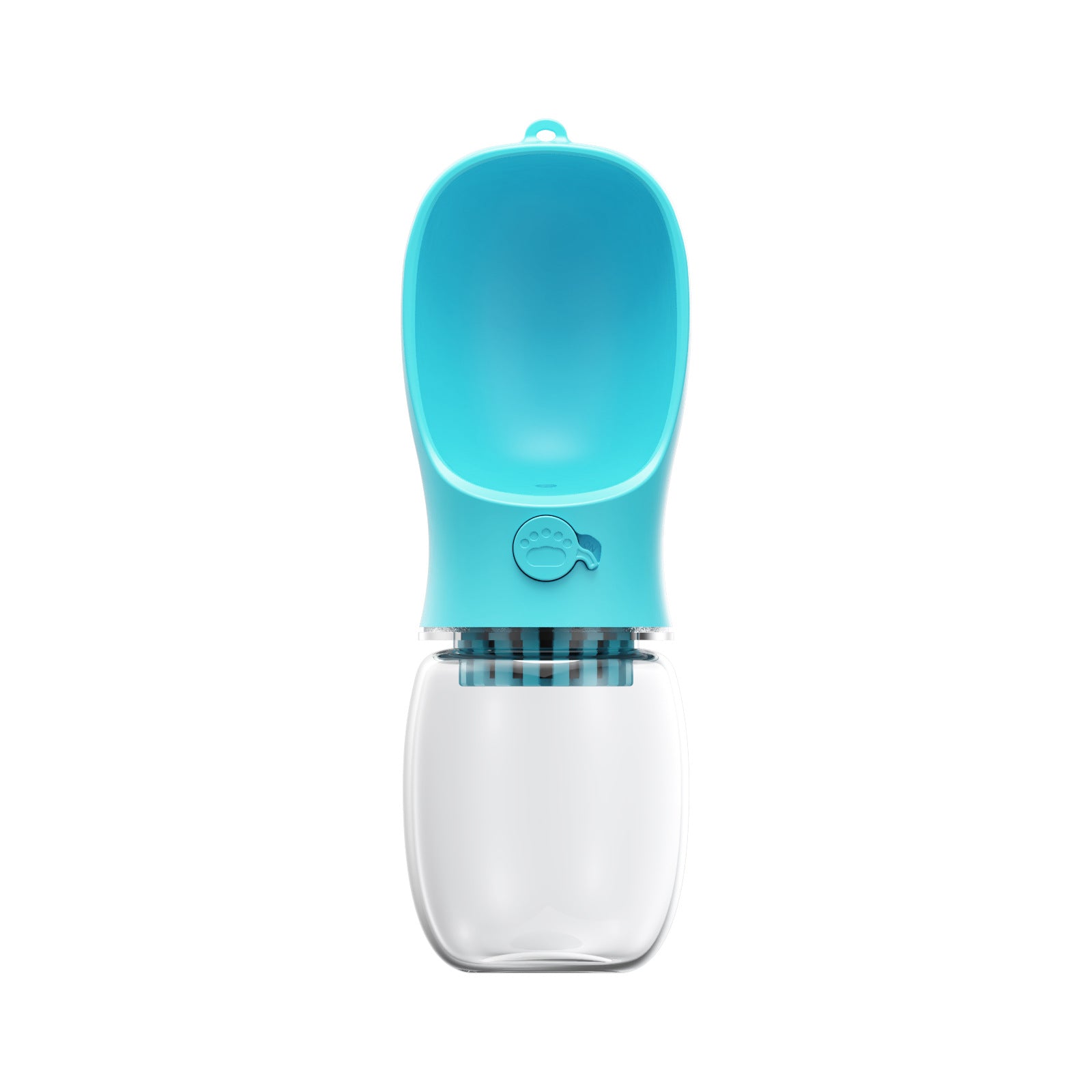 KFX-6298301 Portable Pet Water Cup, Travel-Friendly Design with ABS and PET Materials