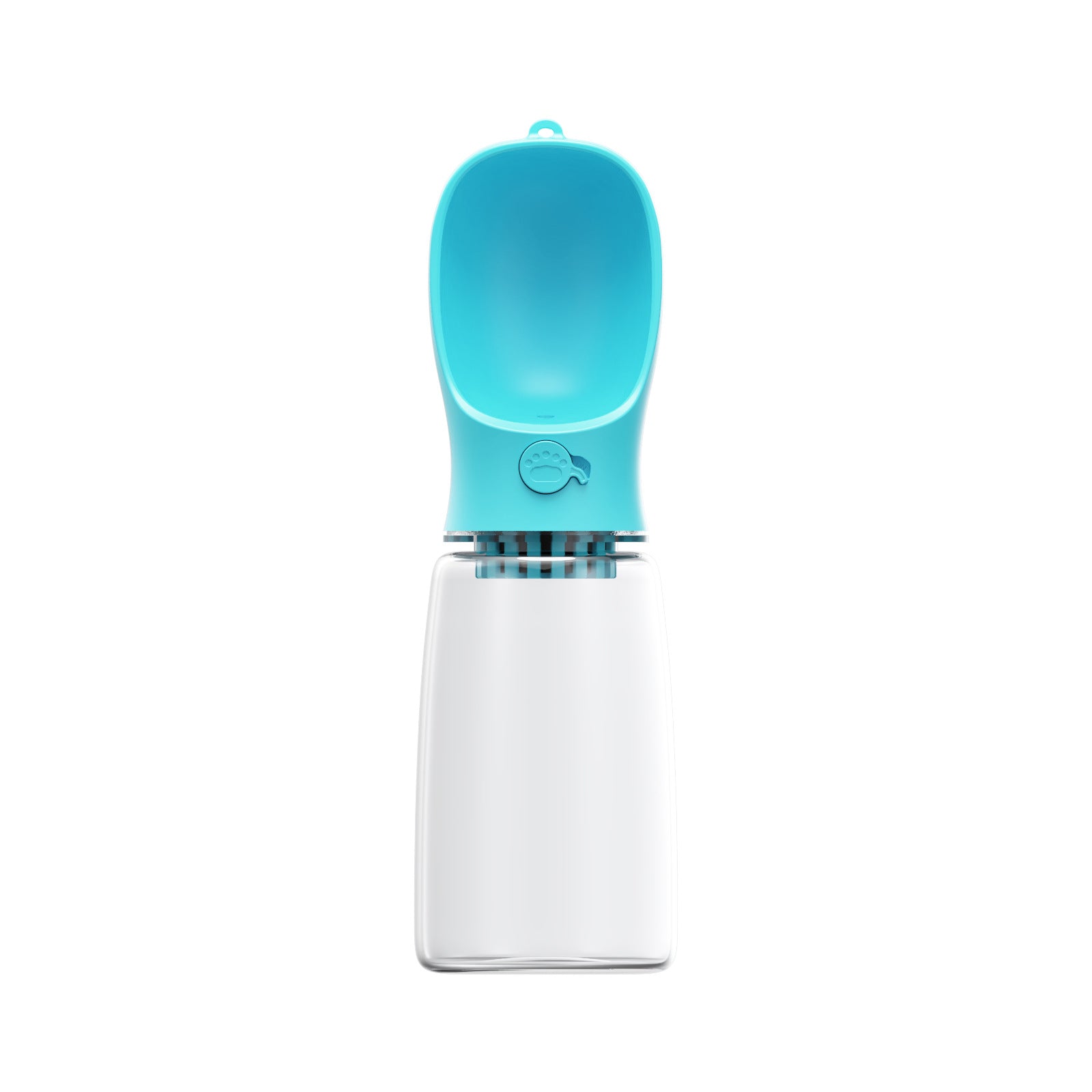 KFX-6298301 Portable Pet Water Cup, Travel-Friendly Design with ABS and PET Materials