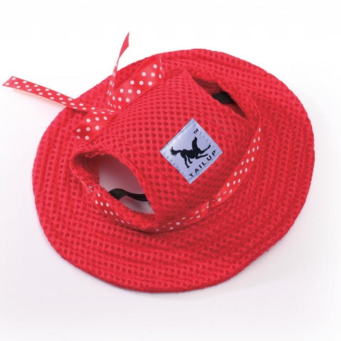 KFX-6298813 Breathable Mesh Sun Hat for Small to Large Dogs and Cats