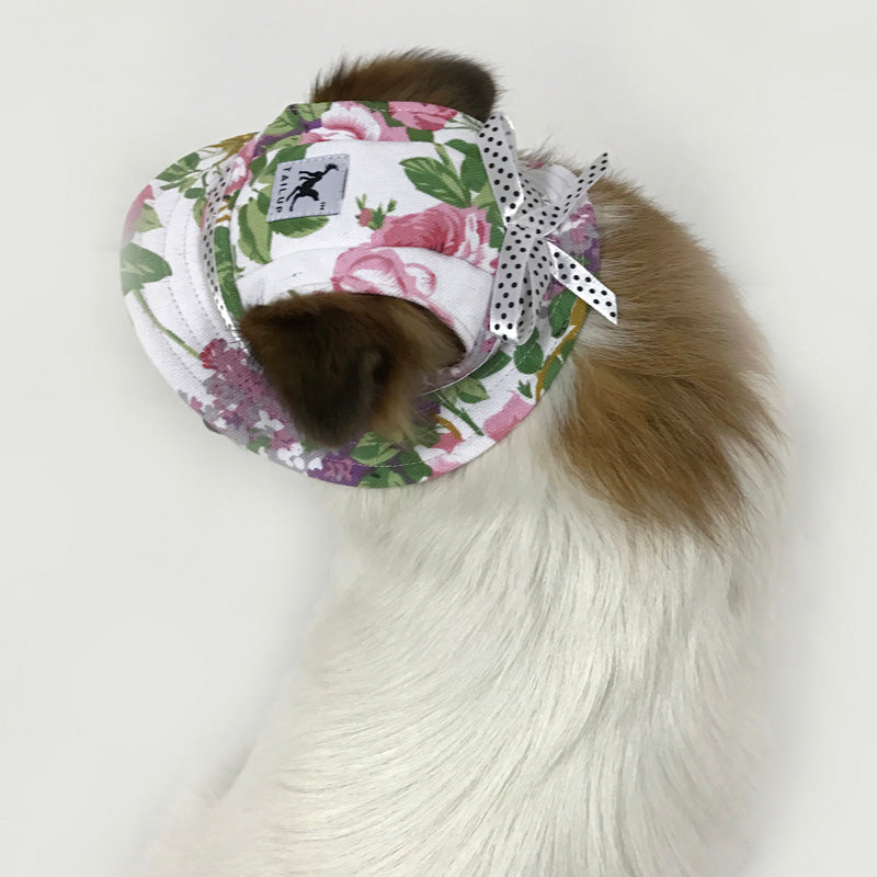 KFX-6298813 Breathable Mesh Sun Hat for Small to Large Dogs and Cats