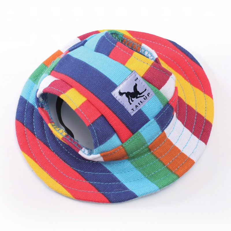 KFX-6298813 Breathable Mesh Sun Hat for Small to Large Dogs and Cats