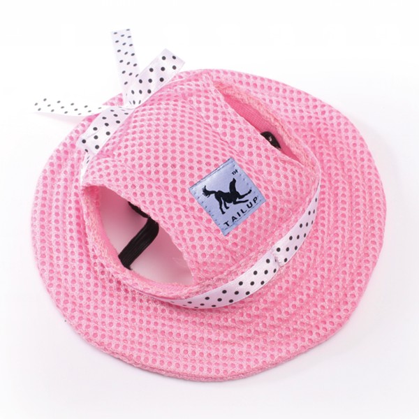 KFX-6298813 Breathable Mesh Sun Hat for Small to Large Dogs and Cats