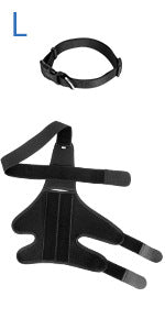 KFX-6299709 Dog Knee Pad Protective Gear for Surgical Injury - Neoprene Bandage and Collar Set