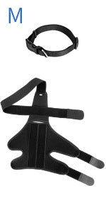KFX-6299709 Dog Knee Pad Protective Gear for Surgical Injury - Neoprene Bandage and Collar Set
