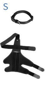 KFX-6299709 Dog Knee Pad Protective Gear for Surgical Injury - Neoprene Bandage and Collar Set