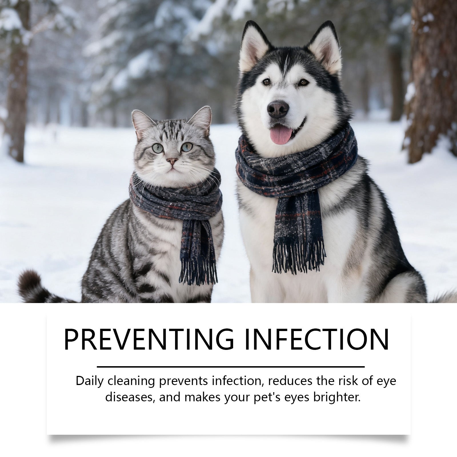 KFX-6300093 Gentle Eye Drops for Cats and Dogs – Effectively Clean Tear Stains and Discharge, 30ml