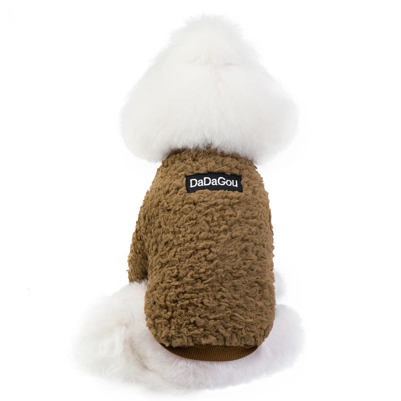 KFX-6300605 Cozy Casual Fleece Clothing for Puppies - Comfortable Dog Apparel