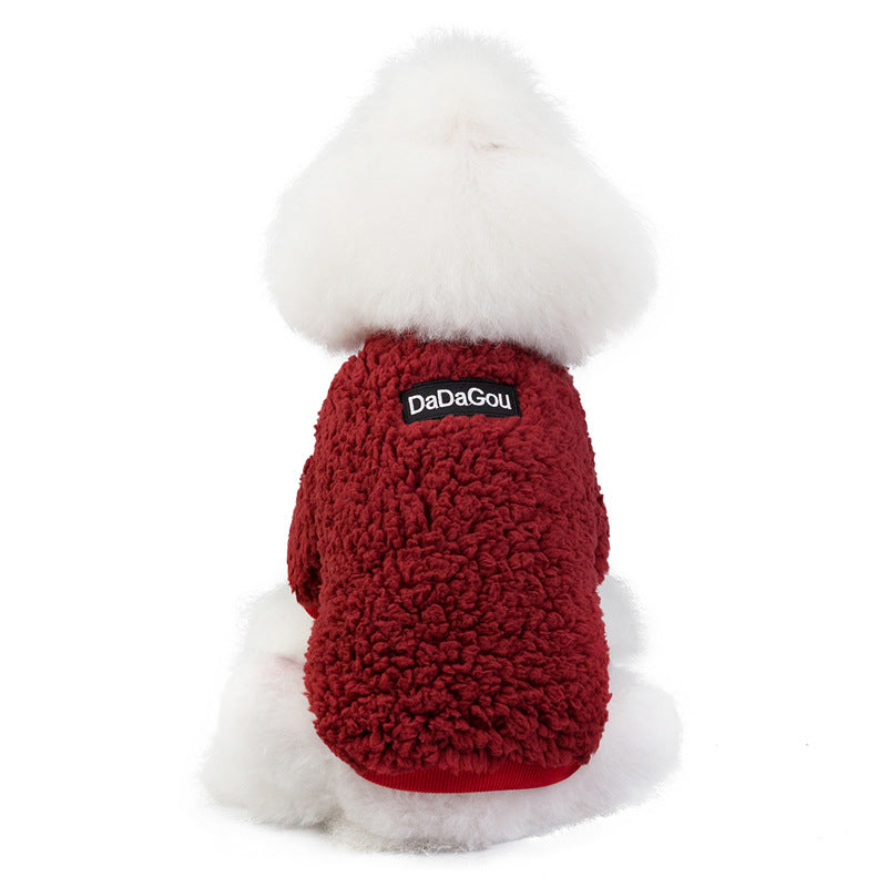 KFX-6300605 Cozy Casual Fleece Clothing for Puppies - Comfortable Dog Apparel