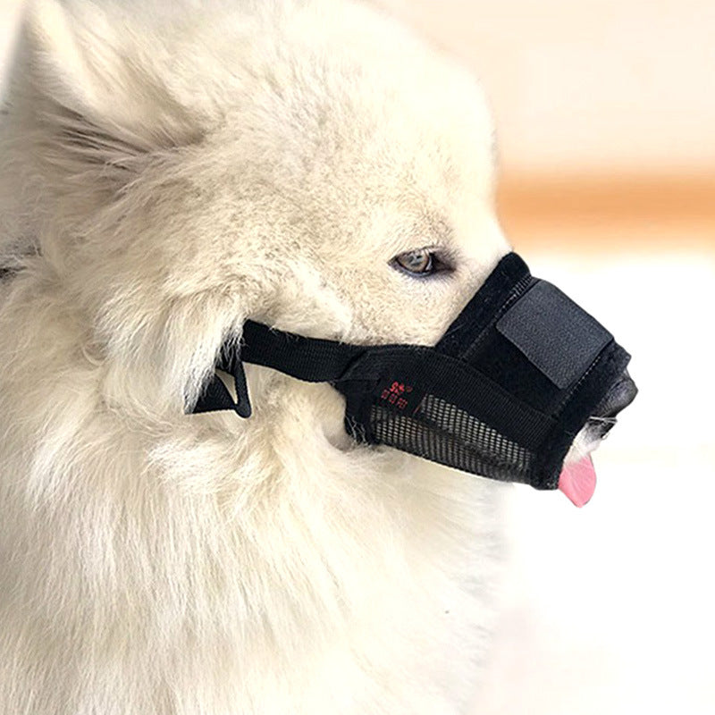 KFX-6301885 Adjustable Dog Bite-proof Mouthpiece Guard for Furniture Protection - Various Sizes Available