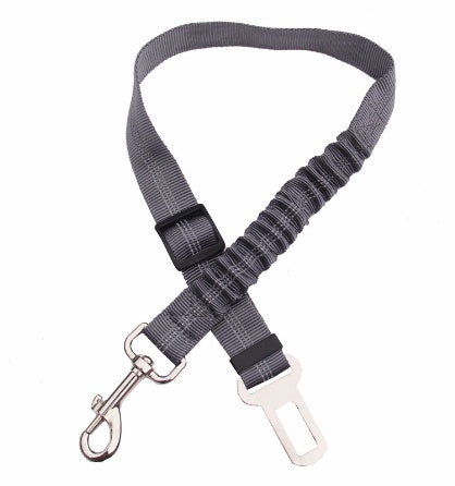 KFX-6302013 Adjustable Dog Seat Belt with Elastic Buffer and Reflective Safety Features