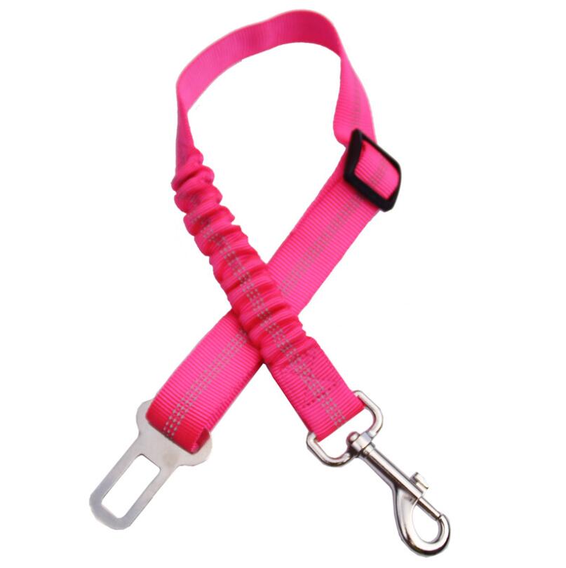 KFX-6302013 Adjustable Dog Seat Belt with Elastic Buffer and Reflective Safety Features