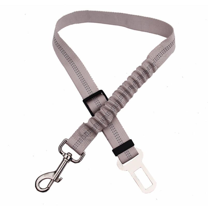 KFX-6302013 Adjustable Dog Seat Belt with Elastic Buffer and Reflective Safety Features