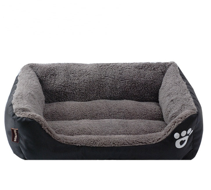 KFX-6302269 Cozy Winter Warm Pet Bed with Soft Breathable Filling and Moistureproof Oxford Cloth