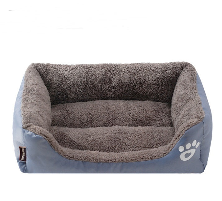 KFX-6302269 Cozy Winter Warm Pet Bed with Soft Breathable Filling and Moistureproof Oxford Cloth