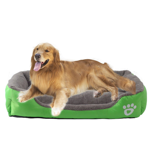KFX-6302269 Cozy Winter Warm Pet Bed with Soft Breathable Filling and Moistureproof Oxford Cloth
