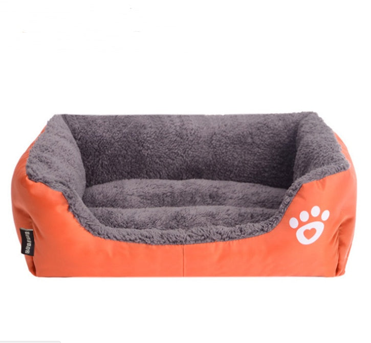 KFX-6302269 Cozy Winter Warm Pet Bed with Soft Breathable Filling and Moistureproof Oxford Cloth