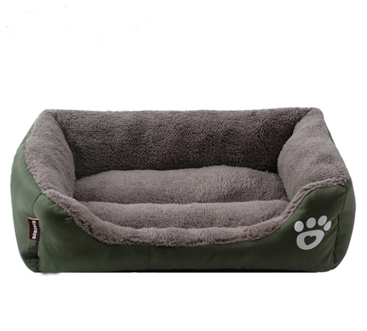 KFX-6302269 Cozy Winter Warm Pet Bed with Soft Breathable Filling and Moistureproof Oxford Cloth
