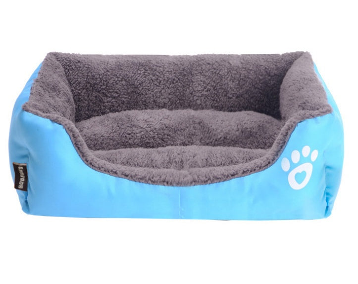 KFX-6302269 Cozy Winter Warm Pet Bed with Soft Breathable Filling and Moistureproof Oxford Cloth