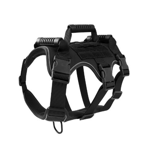 KFX-6307261 Reflective Breathable Chest Harness for Medium and Large Dogs - Anti-Breakaway Tactical Design