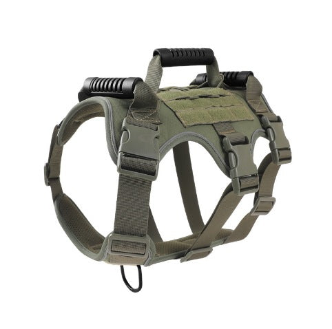 KFX-6307261 Reflective Breathable Chest Harness for Medium and Large Dogs - Anti-Breakaway Tactical Design