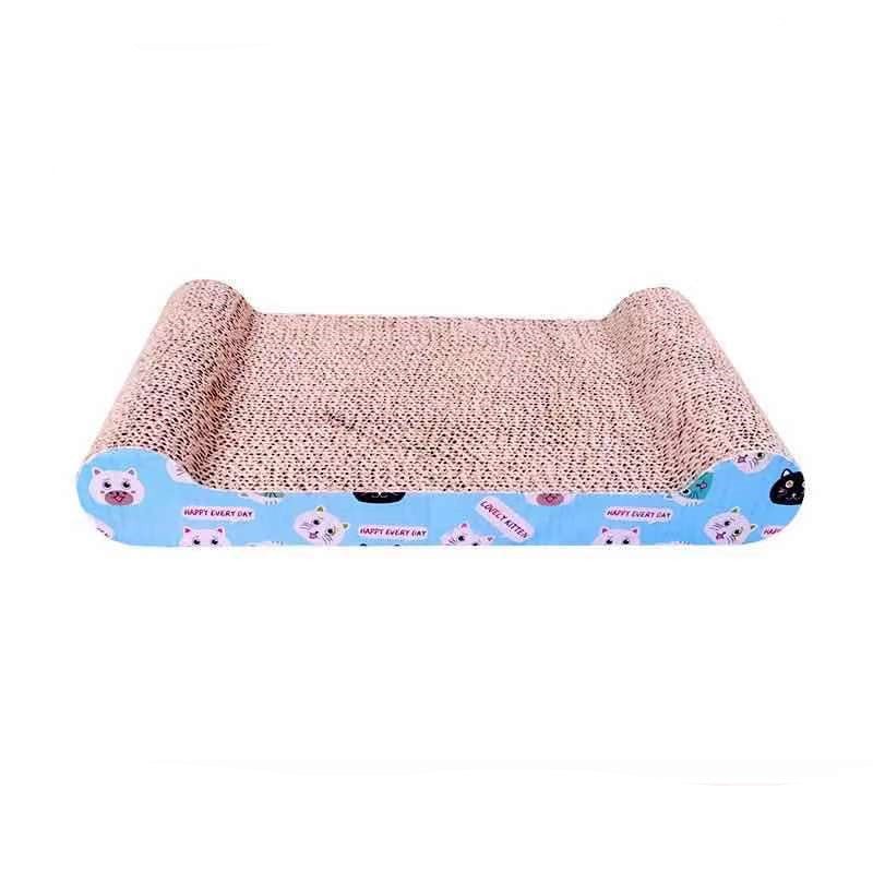 KFX-6308157 High-Density Corrugated Paper Cat Claw Bowl Shaped Litter Toy