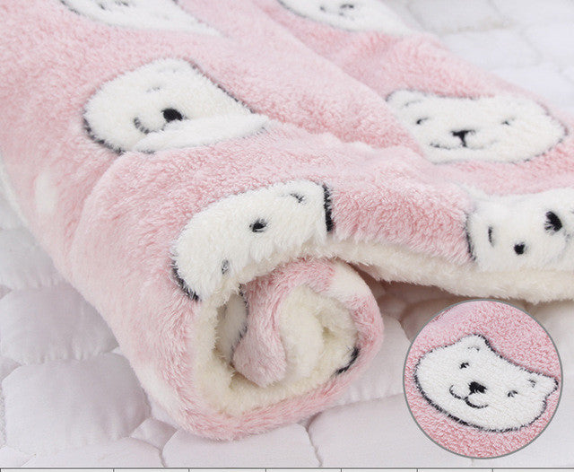 KFX-6309821 Cotton Dog Kennel Mat Blanket for All Seasons - Multiple Sizes & Stylish Patterns