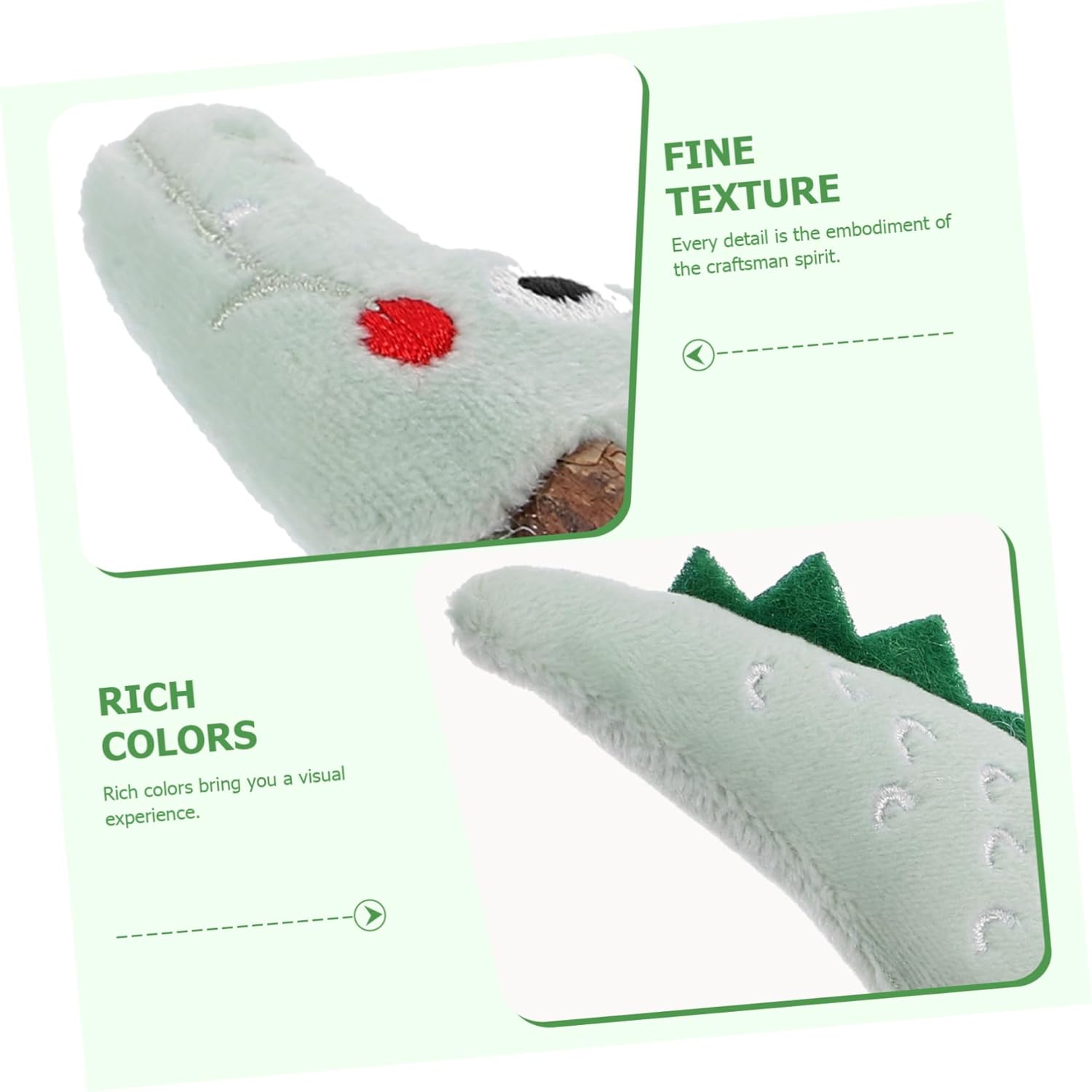 KFX-6311229 Silvervine Chew Sticks for Cats - Interactive Teeth Cleaning Toy with Plush Design - Engaging Plaything for Kittens and Adult Cats