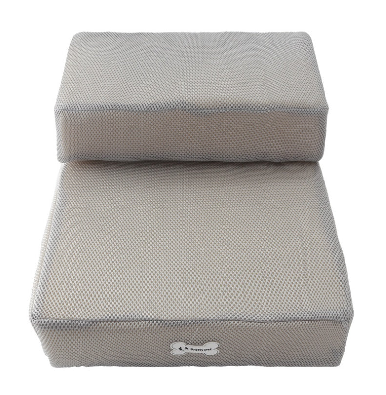 KFX-6312125 Breathable Mesh Foldable Two-Story Removable Washable Staircase - Multiple Colors Available