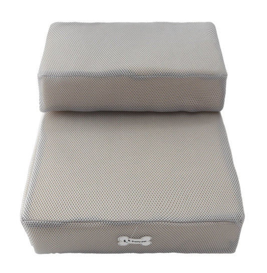 KFX-6312125 Breathable Mesh Foldable Two-Story Removable Washable Staircase - Multiple Colors Available