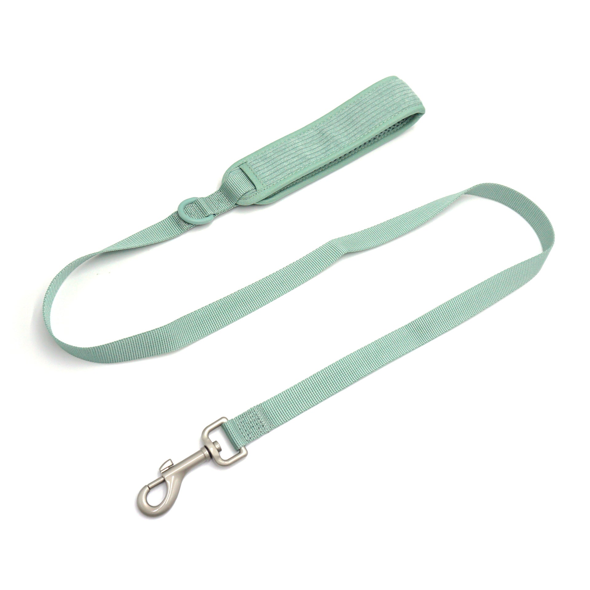KFX-6313533 Mint Green Pet Collar and Vest Set with Haulage Rope and Mini Dog Bag for Special Occasions