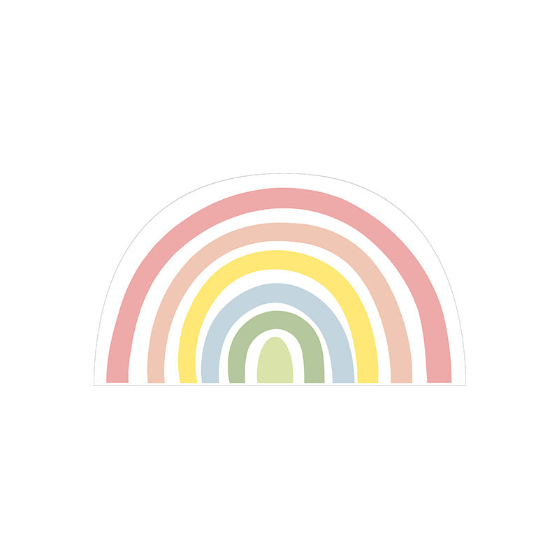 KFX-6315581 Rainbow Waterproof Placemat for Cats and Dogs - Non-Slip Design, Durable PU Surface