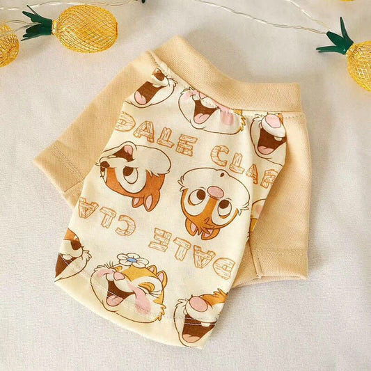 KFX-6316093 Cartoon-Printed Dog Apparel in Soft Polyester Fiber
