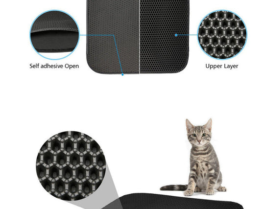 KFX-6321341 Double-Layer Waterproof Cat and Dog Massage Cushion – Multi-Purpose Litter and Scratch Pad