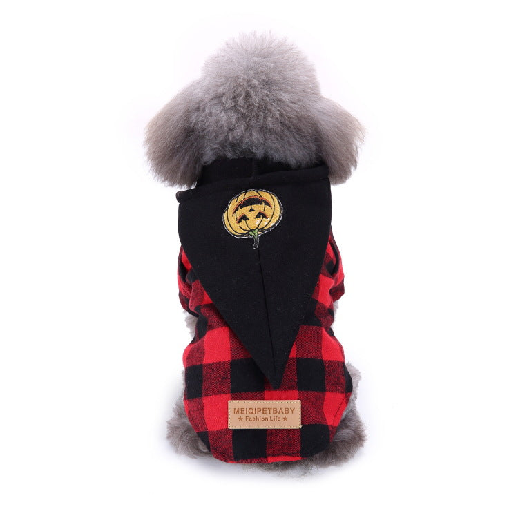 KFX-6327613 Creative Dog Clothes for Halloween and Christmas - Various Fun Designs in Sizes S to XL