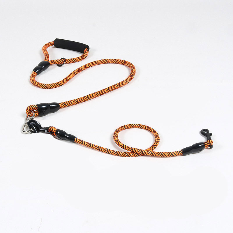 KFX-6329021 Multi-Head Wear-Resistant Dog Leash in Various Colors and Traction Options