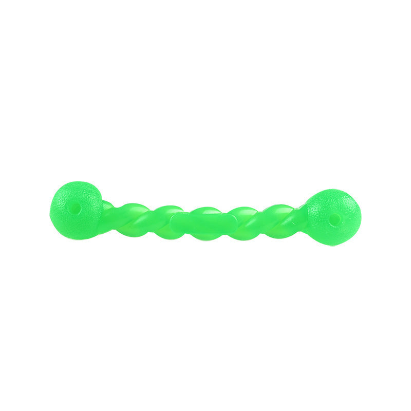KFX-6333629 Rubber Molar Toy for Dogs - Soft Bite-Resistant Chew Bone, Available in Small and Large Sizes