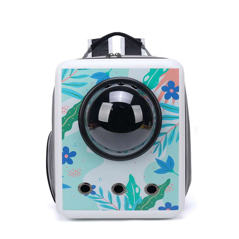 KFX-6337213 Large-capacity Space Capsule Pet Carrier for Cats and Small Dogs