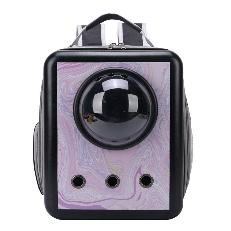 KFX-6337213 Large-capacity Space Capsule Pet Carrier for Cats and Small Dogs