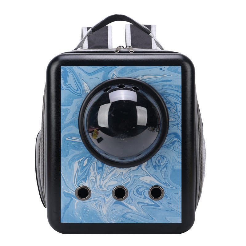 KFX-6337213 Large-capacity Space Capsule Pet Carrier for Cats and Small Dogs