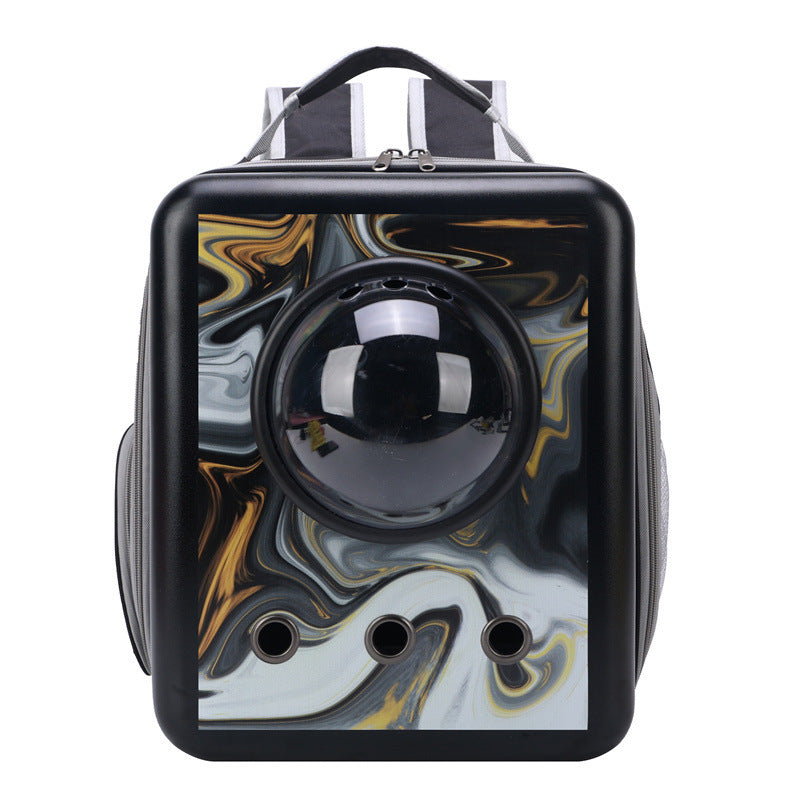 KFX-6337213 Large-capacity Space Capsule Pet Carrier for Cats and Small Dogs
